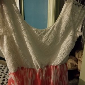 Dresses - Pink&White Summer/Spring Dress Dresses - Pink&White Summer/Spring Dress